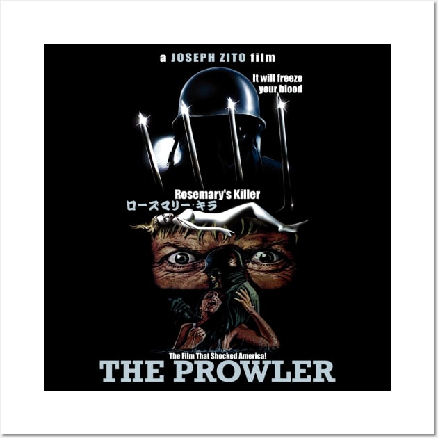 A Joseph Zito Film - The Prowler Wall Art by Chairrera